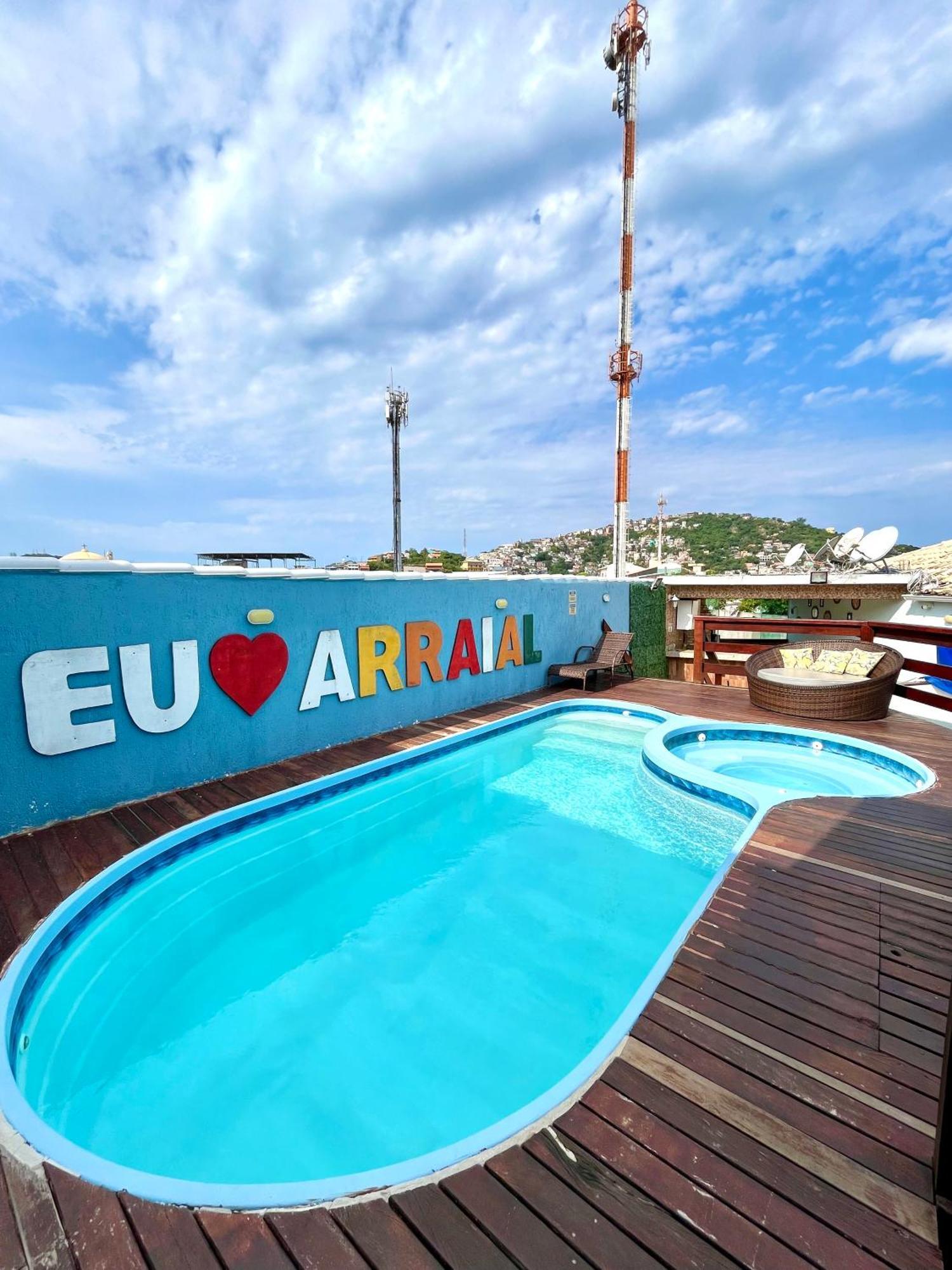 אריאל דו קאבו Pousada Eu Amo Arraial מראה חיצוני תמונה